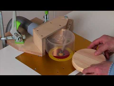 Schützen Sie Ihre Finger -  mit dem Bogenfräsanschlag