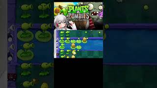 ミニゲーム透明イルカゾンビ👉全て食べられて何が起きてるのか理解できない！ｗ【plantsvszombies  /初見プレイ】 #shorts