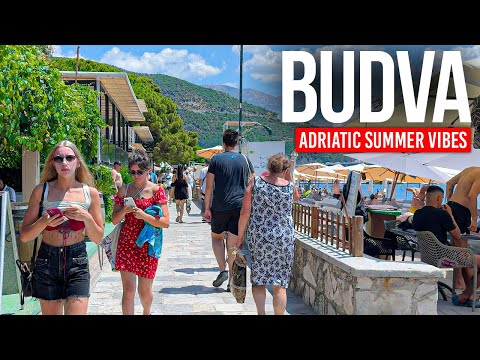 BUDVA, Montenegro 🇲🇪 Why Is This Still a Secret? 4K Walking Tour