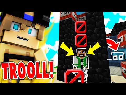 How to Troll the Fun Way with Invisibility! - Minecraft ITA