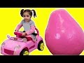 Peppa Pig Toys - Giant Surprise Eggs Unboxing + ...