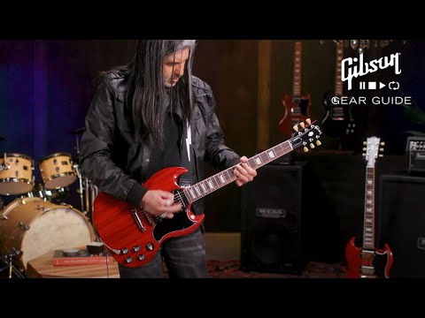 Gibson SG Standard '61 Demo - The Original "Solid Guitar" with 60s Burstbuckers!