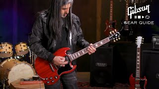 Video thumbnail for Gibson SG Standard '61 Demo - The Original "Solid Guitar" with 60s Burstbuckers! by Gibson Gear Guide