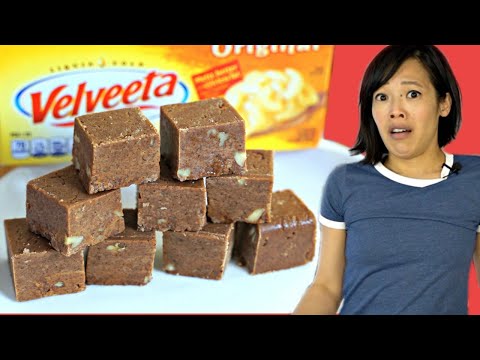 Velveeta Fudge -- Will It Taste Like CHEESE? | Retro Recipe Test