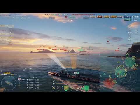 Lushun 6 kills | World of Warships
