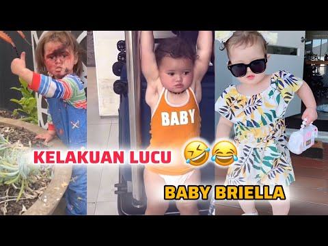 Baby Briella's behavior is so cute it makes you shake your head🤣