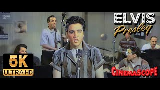 Elvis Presley AI 5K Colorized / Restored - Don&#39;t Leave Me now (1957)