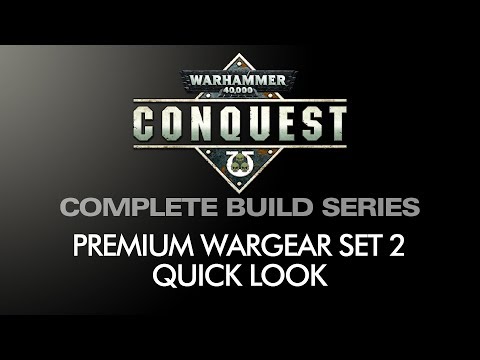 Warhammer Conquest Premium Wargear Set 2 Quick Look