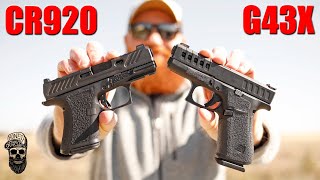 Shadow Systems CR920 vs Glock 43X: The King Dethroned