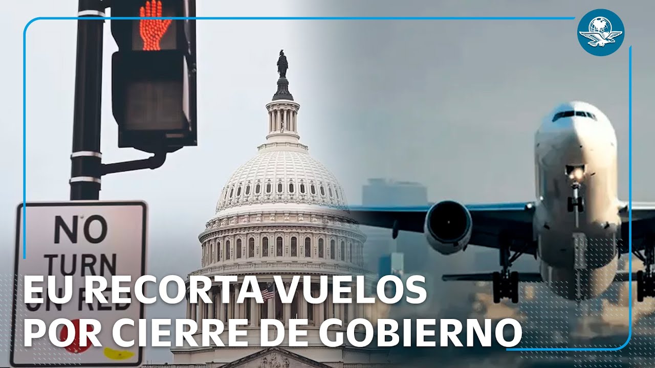 Caos aéreo en EU: cierre del gobierno afecta vuelos en Nueva York y Chicago