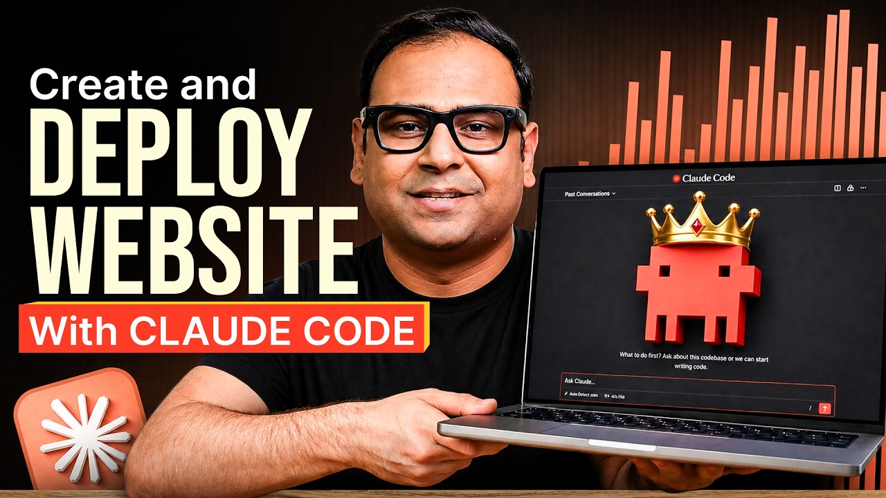 Claude AI Website Tutorial: Frontend, Backend & Hosting - Umar Tazkeer