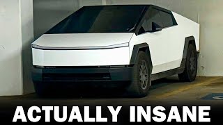 My Tesla Cybertruck Drove Itself For Over An Hour Without Me Having To Do Anything (FSD v14.1.7)