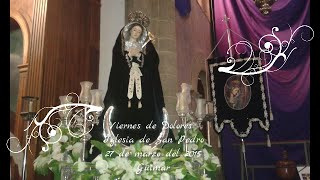 preview picture of video 'Viernes de Dolores en la Iglesia de San Pedro Apóstol Güímar 27 de marzo del 2015 .'
