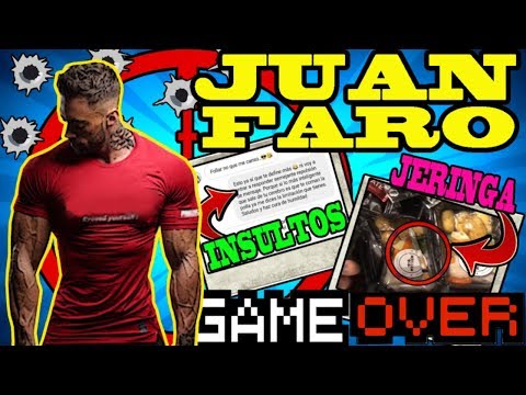 JUAN FARO CAZADO CON UNA JERINGA EN SU MALETA - INSULTA A UNA SEGUIDORA POR INSTAGRAM POLEMICA