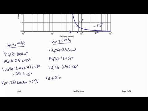 ECE205 Lecture 10-1: More Bode Diagrams