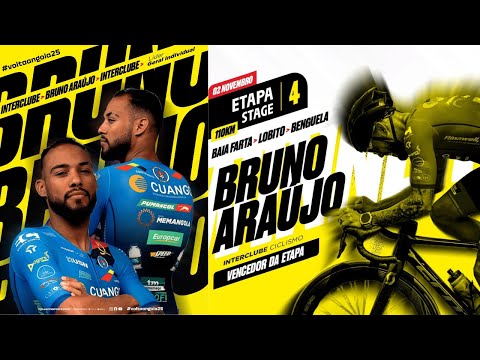 RESUMO 4 ETAPA VOLTA ANGOLA EM BICICLETA PEPINO 2025📍 BAIA FARTA ➜ LOBITO ➜ BENGUELA | 110 KM