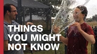 How To Throw A Bucket Of Water At Someone