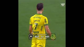 GOL DO MIRASSOL | SHAYLON | BOTAFOGO 1X1 MIRASSOL | BRASILEIRÃO 2026 | 01/04/2026