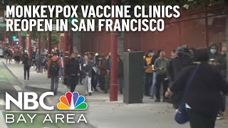 Monkeypox Vaccine Clinics Reopen Around SF Amidst Public Health Emergency