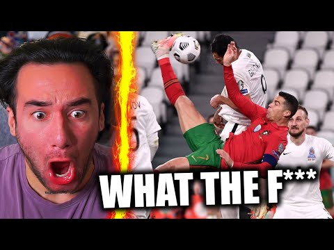 American Reacts to Christiano Ronaldo 50 Legendary Goals Impossible To Forget