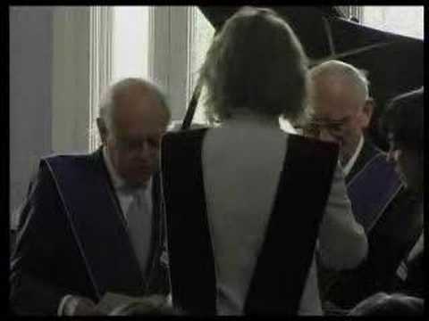 Conferement of the honorary doctorate on Jordi Pujol<br/><br/>