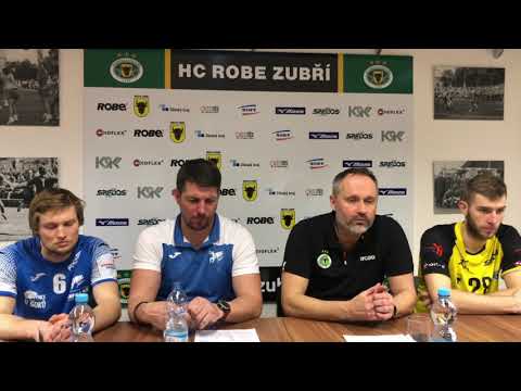Tisková konferenec HC ROBE Zubří - HBC Ronal Jičín