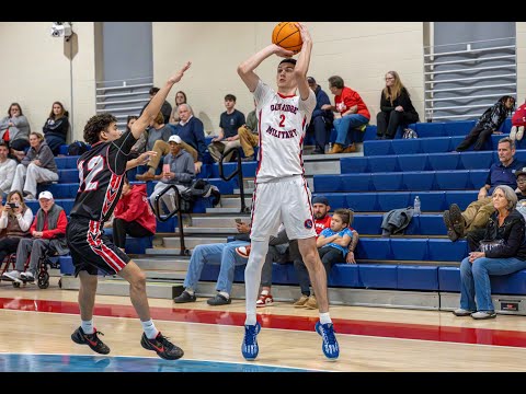 Oak Ridge Military Academy Basketball Highlights | Red Team in Action