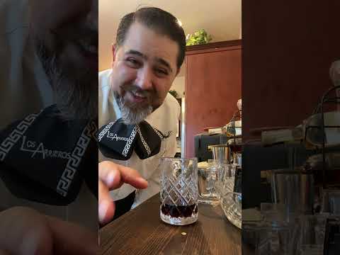 Black Manhattan Cocktail