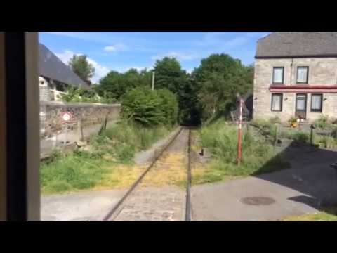 Railcar ride on the Three Valleys Railway