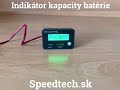 Indikátor kapacity batérie - s LCD displejom 8-30V s USB/USB-C zásuvkou - Video Youtube