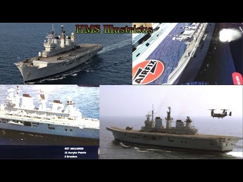 HMS Illustrious part 4 superstructure