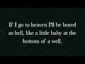 Milk Thistle - Conor Oberst (lyrics on screen)