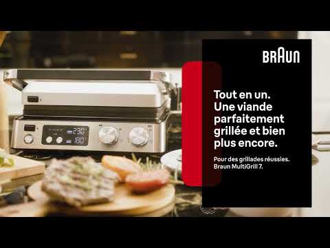 Multigrill 7 de Braun : Découvrez ses performances