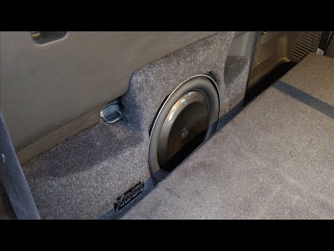 Real Subwoofer upgrades to suit Holden Colorado and Isuzu D Max dual Cabs