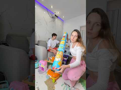 у мужа автобус с едой?🚌😲 Антон играет в игрушки Евы