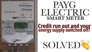 How To Turn Electric Back ON After Topping Up A Smart Meter - Reconnect Your Supply