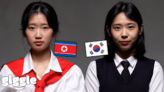 North vs South Korean Girl : Do they have the same experience?