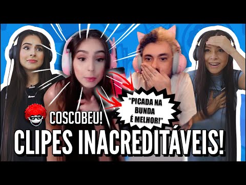 JOVENS REAGEM A LARISSA TROLLADA E ALANZOKA VENDO LILY´S GARDEN - CLIPES ENGRAÇADOS - COSCOBEU