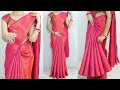 Beautiful Saree Draping Look For Wedding Party Easy Saree Wearing Tips Tricks Saree Drape