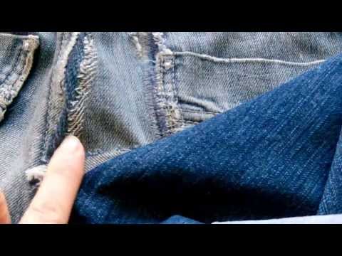 comment reparer accroc jean