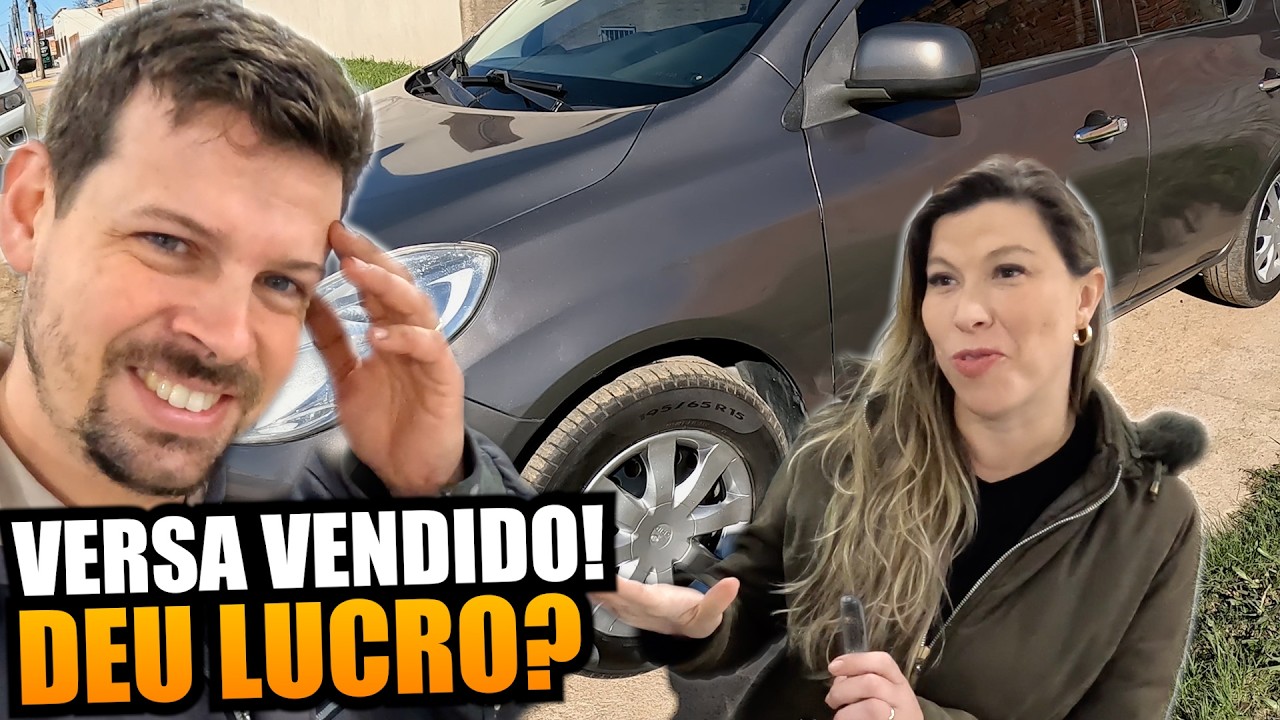 VENDEMOS O VERSA! DEU LUCRO?