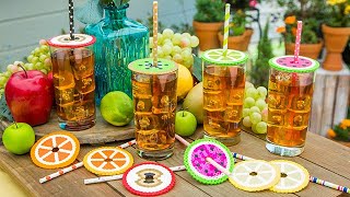 DIY Summer Drink Covers - Home &amp; Family