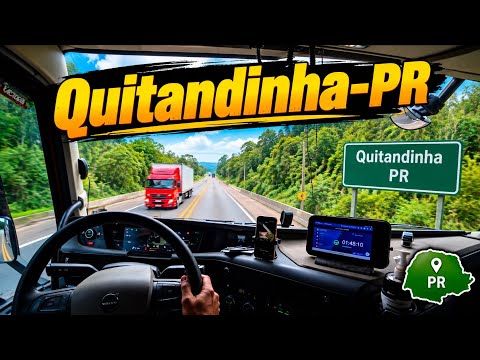 Passando por Quitandinha-PR / Falando sobre Freio Motor