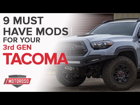 9 Must Have Mods for the 3rd generation Toyota Tacoma (2016+)