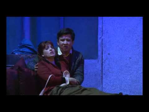EVA GOLEMI  JENISHBEK YSMANOV Sono andati final scene La Boheme  Dicembre 2015