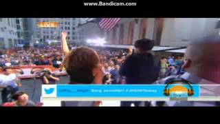 Jennifer Hudson Performs &quot;It&#39;s Your World&quot; Live on &quot;The Today Show&quot;