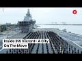 Inside INS Vikrant- A City On The Move