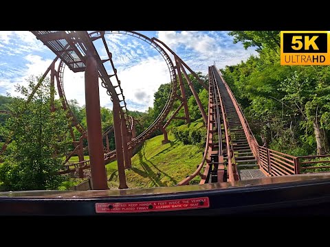 On-ride point of view of Tennessee Tornado