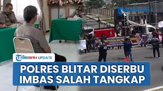 Imbas Salah Tangkap Pelaku Rudapaksa, Polres Blitar Digeruduk…