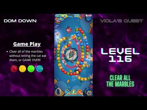 Viola's Quest 🟣🟠🔴 / Level 116 / Dom Down
